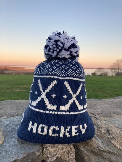 Winter Hat - Knit - Blue | Island Hockey